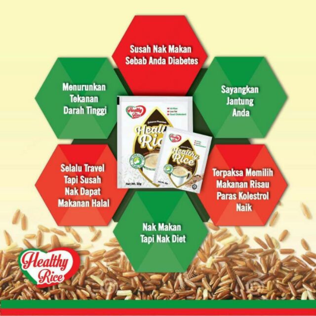 🌿 Healthy Rice 🌿 5 box rm200 | Shopee Malaysia