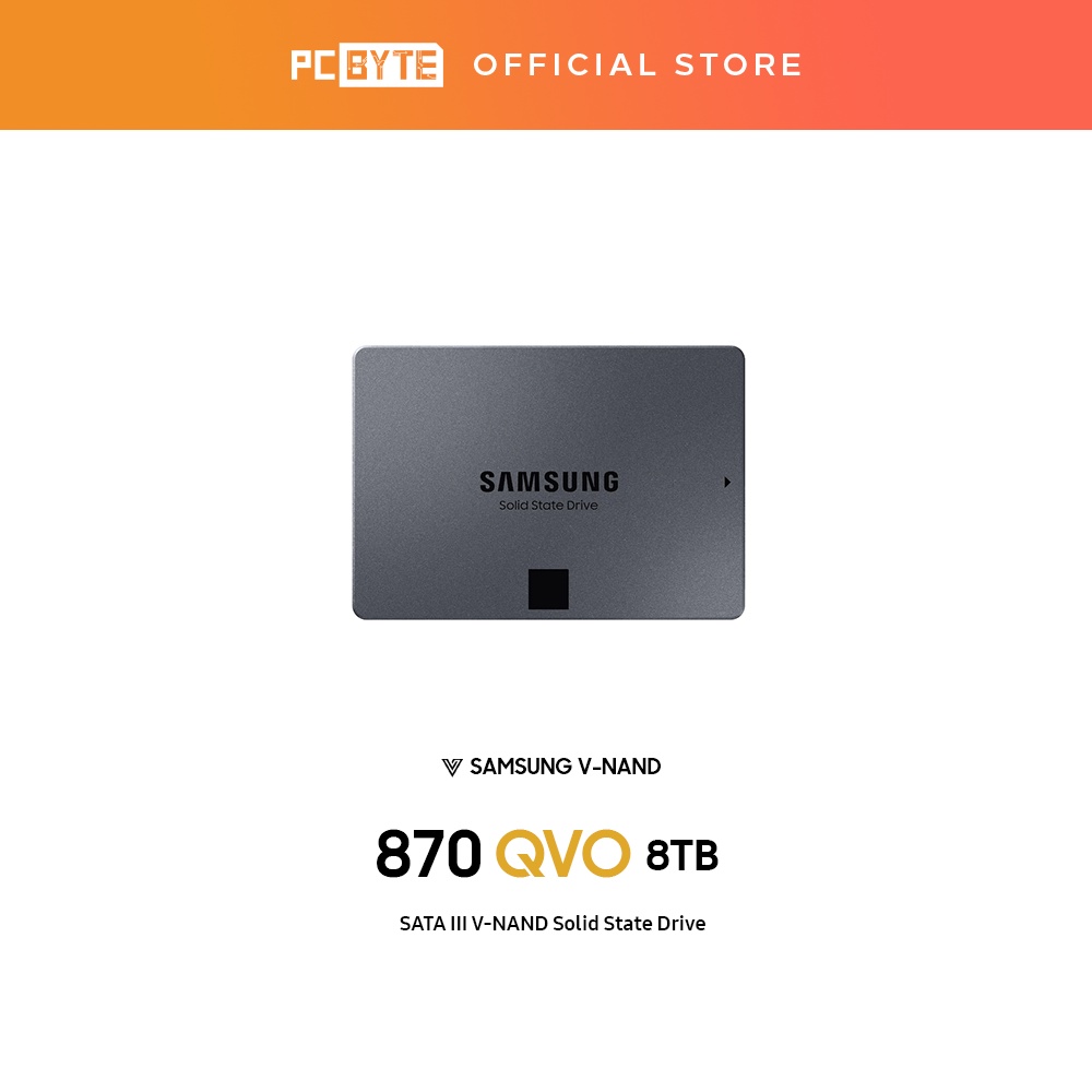 Samsung 870 QVO SATA III 2.5" Internal SSD 8TB Shopee Malaysia