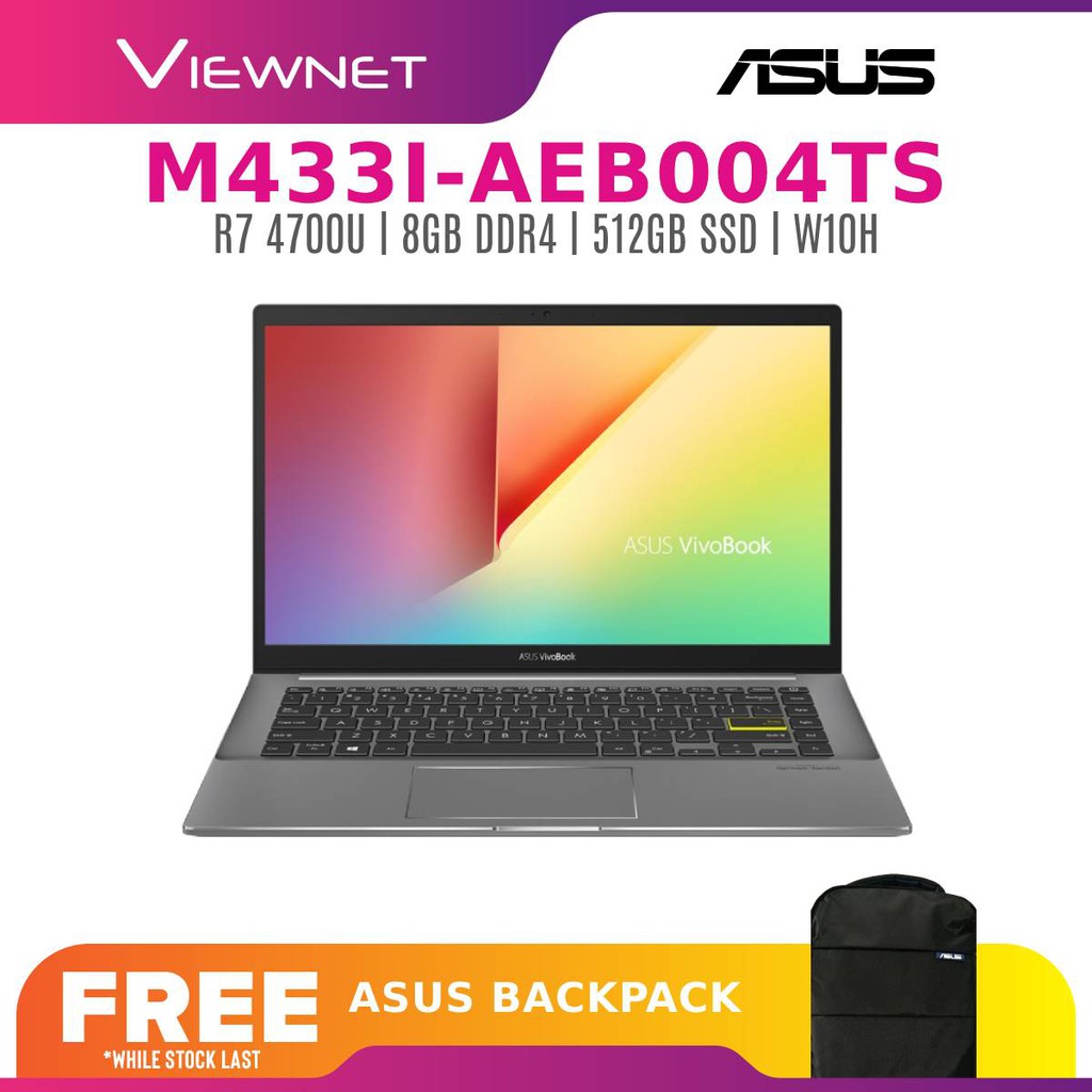 Asus Vivobook S14 M433i Aeb004ts 14 Ryzen 7 4700u S M533u Abq084ts Ryzen 7 5700u Laptop 4735