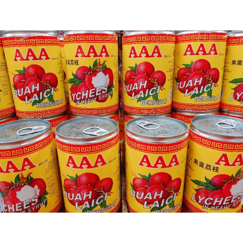 Aaa Lychee In Heavy Syrup 565g Easy Open Shopee Malaysia