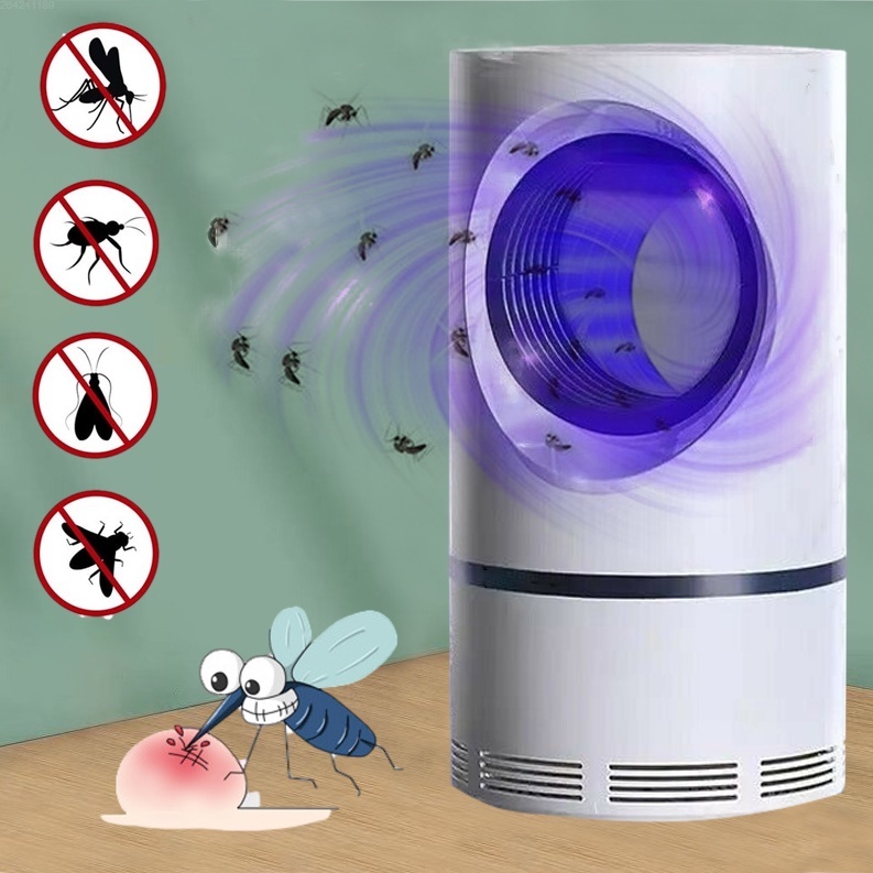 New USB LED Light Electric Insect Killer Fly Bug Mosquito Trap Lamp ...