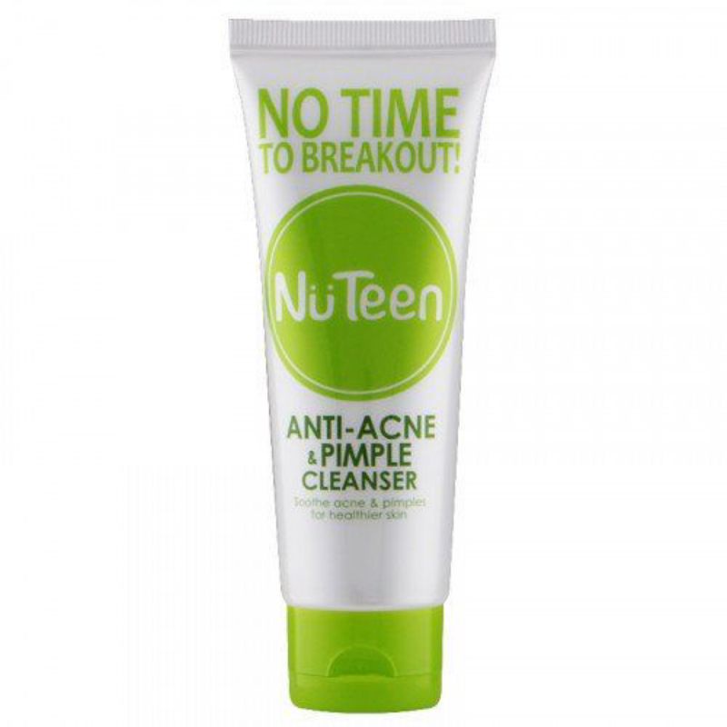 NuTeen Anti-Acne & Pimple Cleanser 100g | Shopee Malaysia