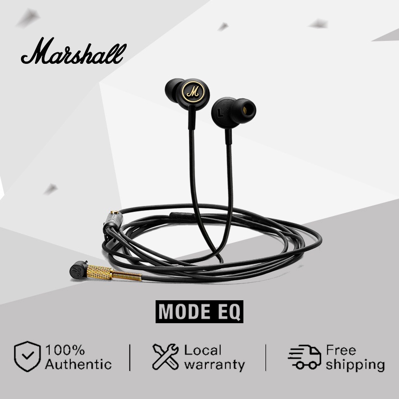Marshall Mode EQ Wired Earphones with Microphone Noise canceling