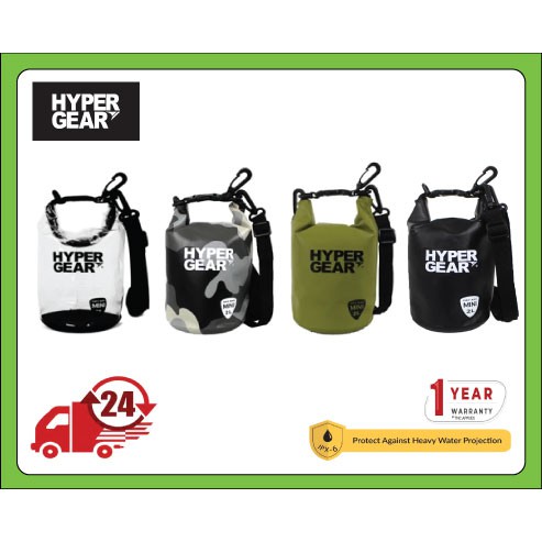 HYPERGEAR DRY BAG MINI 2L-Water Proof Bag- (Authentic Product