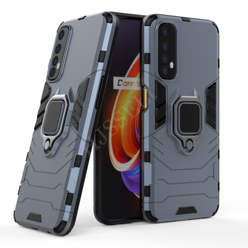 Realme Narzo 30 Case Silicone TPU Hard Plastic Armor Back Cover Realme  Narzo 20 Pro Shockproof Phone Casing