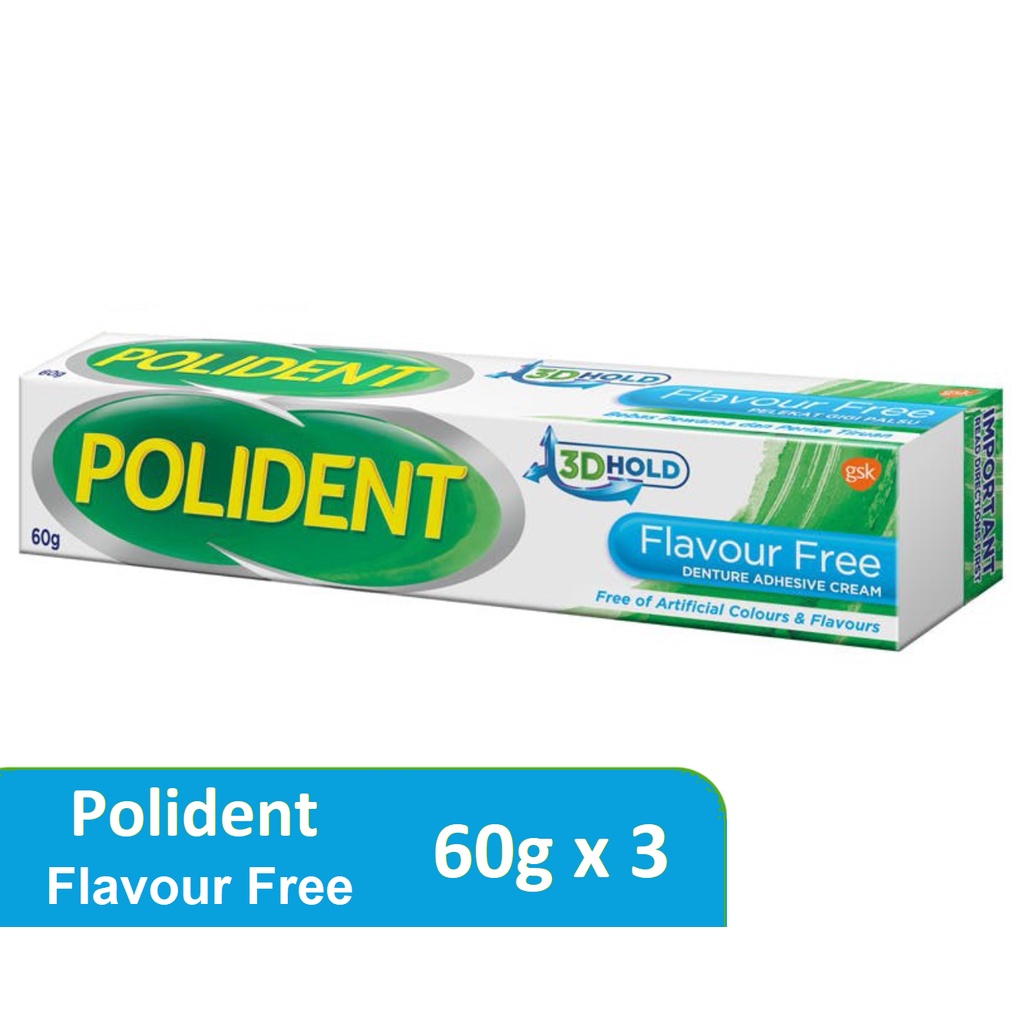 [BUY MORE SAVE MORE BULK DEAL] Polident Denture Adhesive Cream