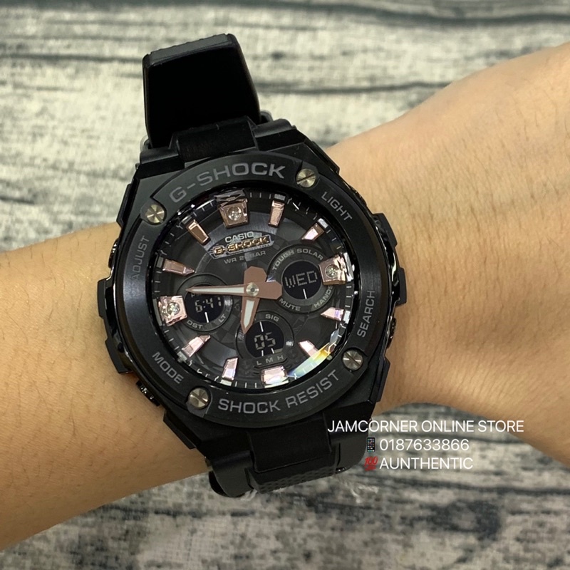 CASIO G SHOCK G STEEL GST S310BDD 1A diamond concept models Shopee Malaysia