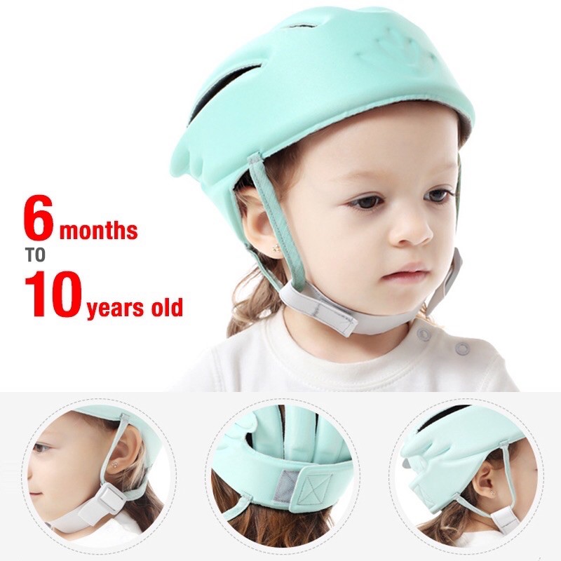 Soft Protective Helmet for Baby Sizing, Baby Safety Products Protect Head Injury in Falls - Yellow