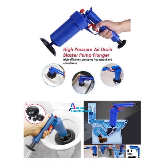 High Pressure Air Drain Blaster