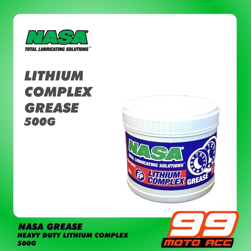 NASA LITHIUM COMPLEX CHASSIS GREASE (RED)- 0.5KG | Shopee Malaysia