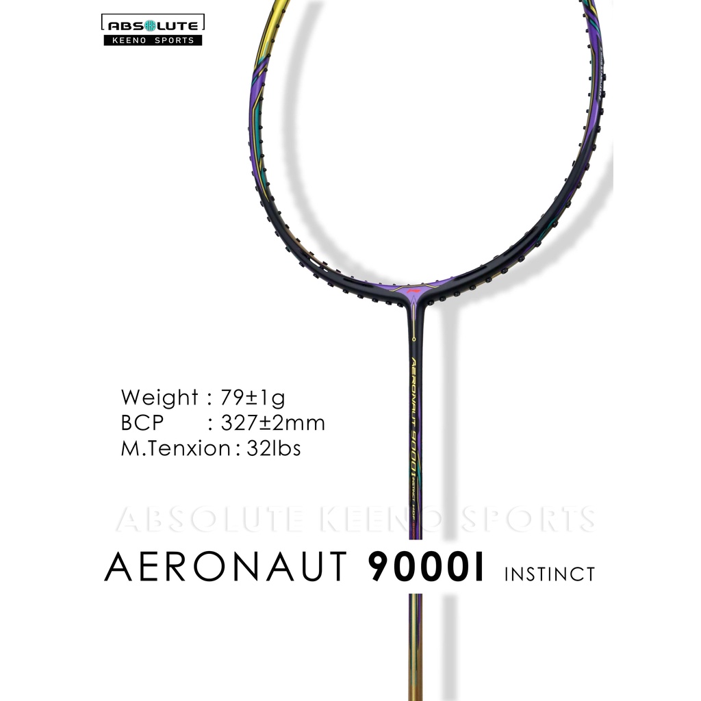 Li-Ning Badminton Racquet AERONAUT 9000I instinct | Shopee Malaysia