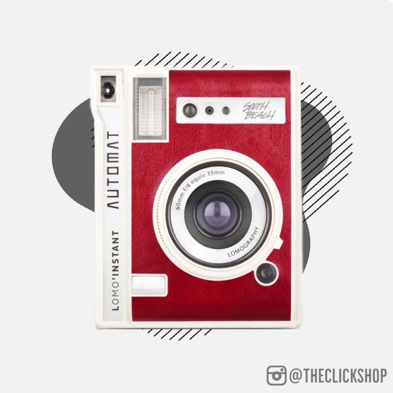 Lomo'Instant Automat Instant Film Camera - South Beach Edition | Shopee ...