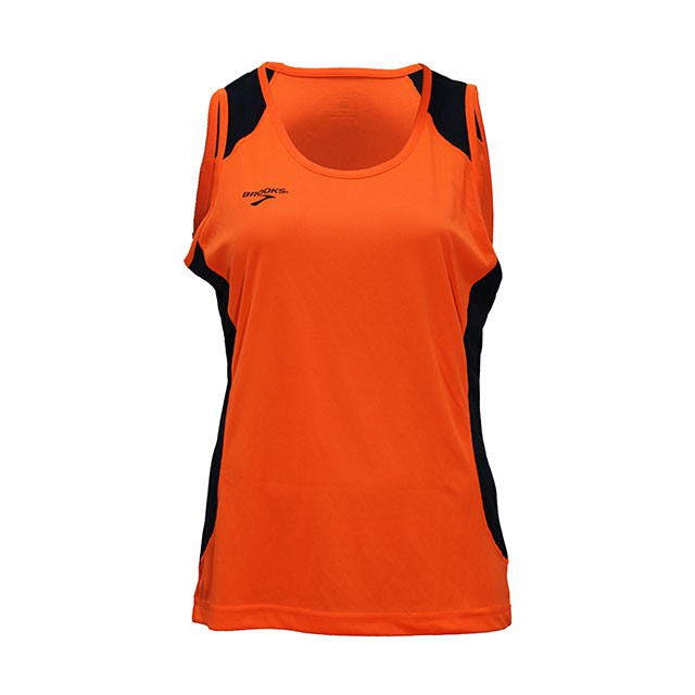 Brooks vest store womens orange