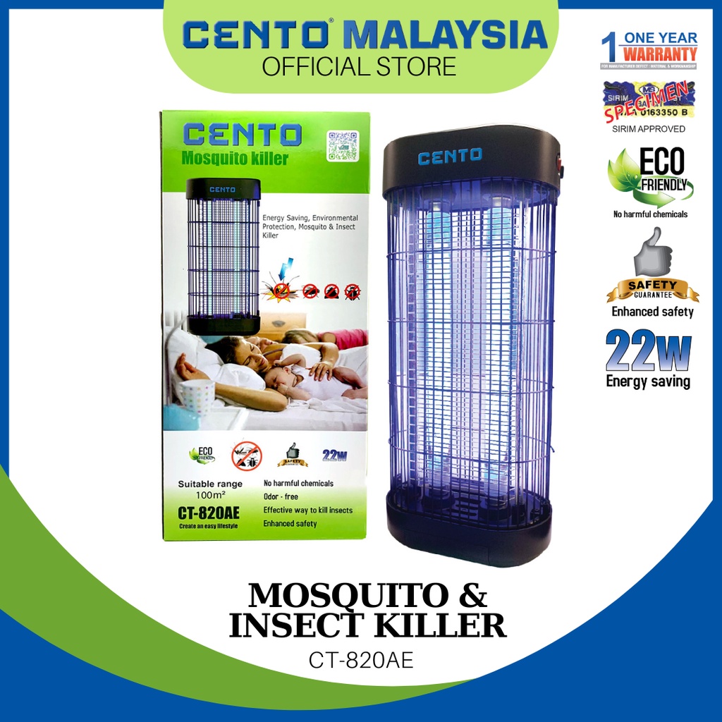 Cento Mosquito & Insect Killer UV LED Energy Saving Environmental
