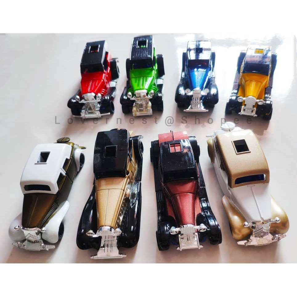 DieCast Vintage Car Series Toy Cars Shopee Malaysia