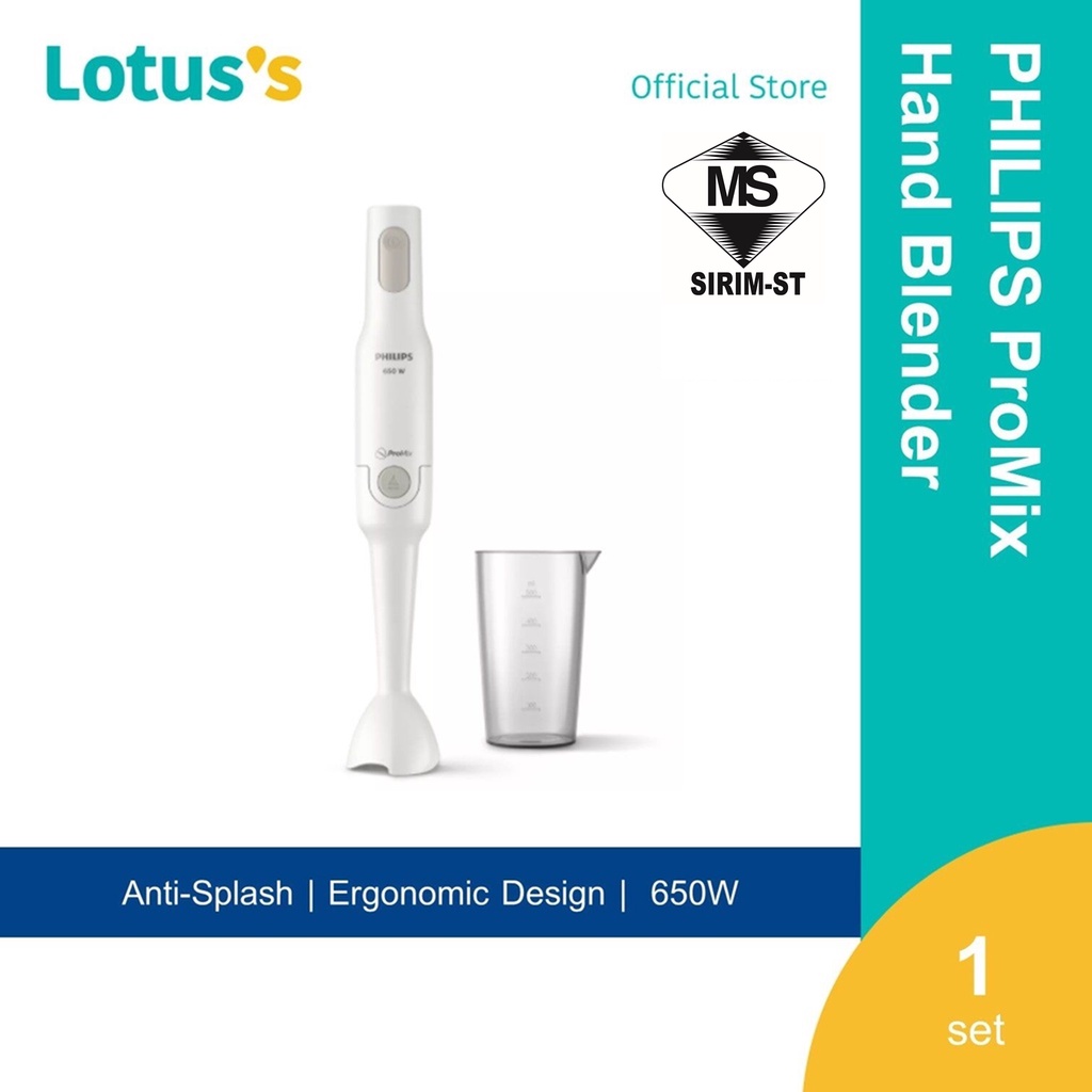 Philips HR2531/01 Daily Collection ProMix Hand Blender 650W Shopee