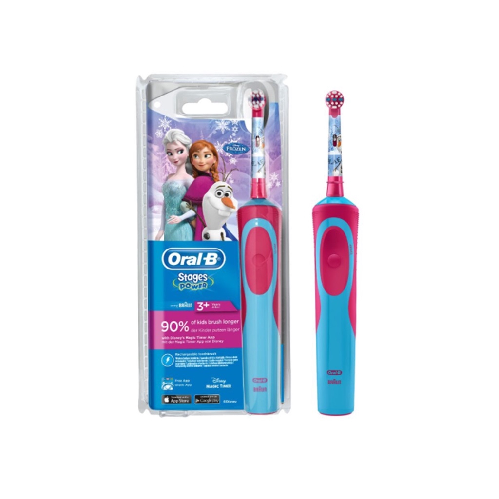 Oral-B Kids Frozen Rechargeable Toothbrush 1s | Shopee Malaysia