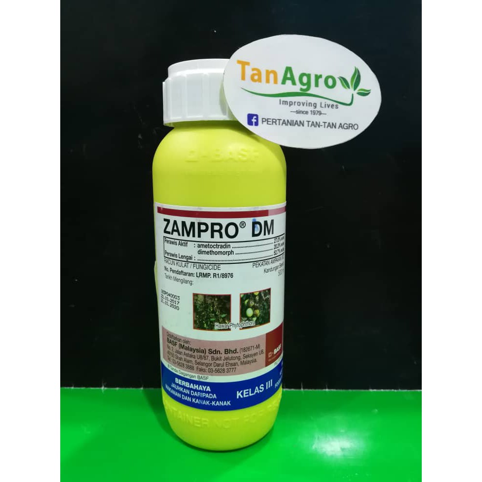 👉ASLI👈🏻 Racun kulat BASF Zampro DM (A.i ametoctradin 27% + dimethomorph ...