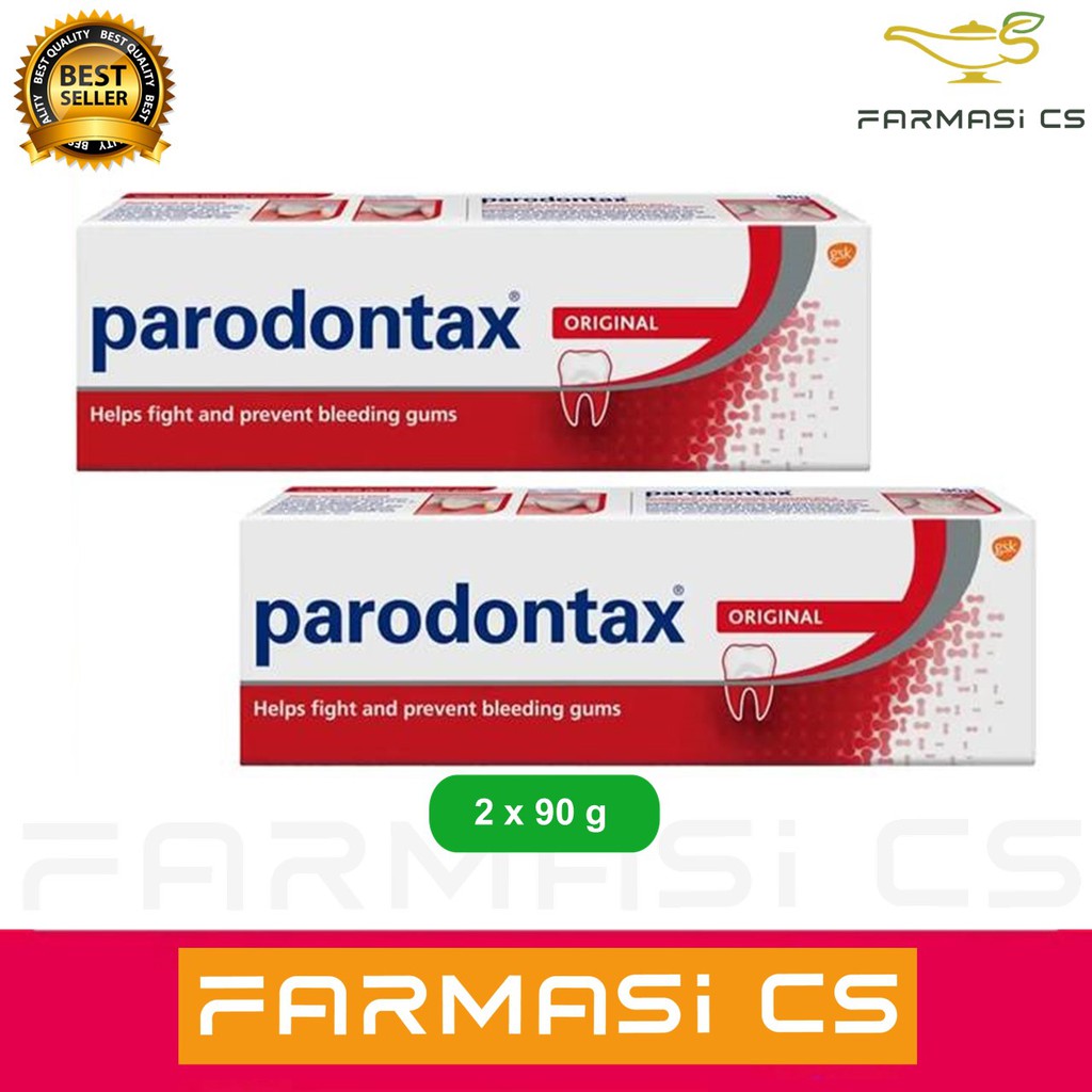 Parodontax Daily Fluoride Bleeding Gums Toothpaste Original 90g x 2 ...