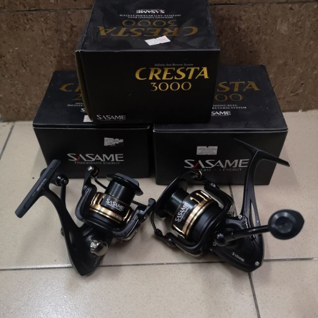 SASAME CRESTA 2000/3000/4000/5000 FISHING REEL