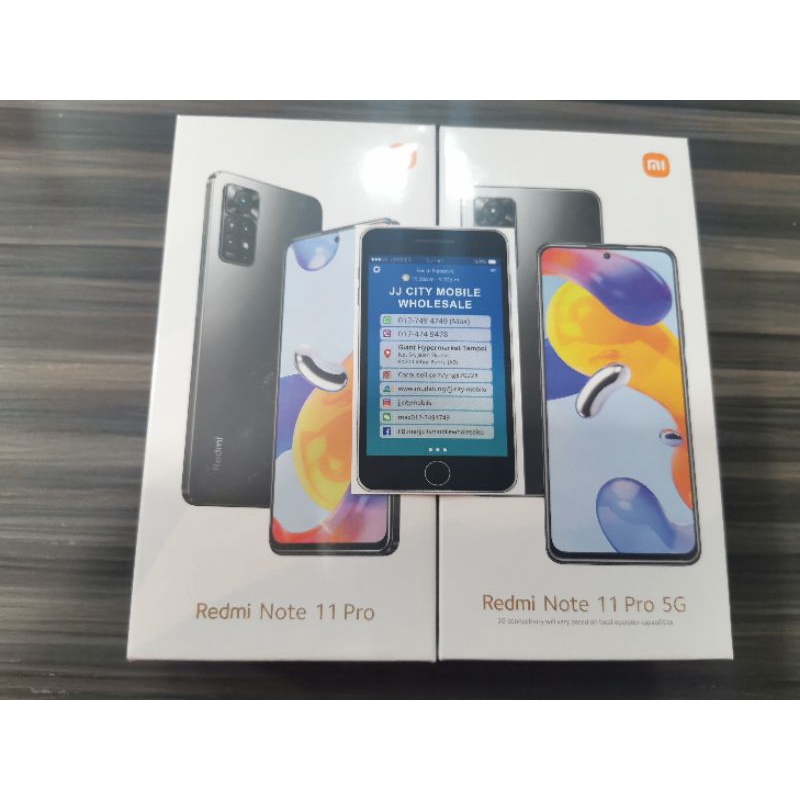 Brand New XiaoMi Redmi Note 11 Pro 8GB Ram 128GB Dual Sim | Shopee Malaysia
