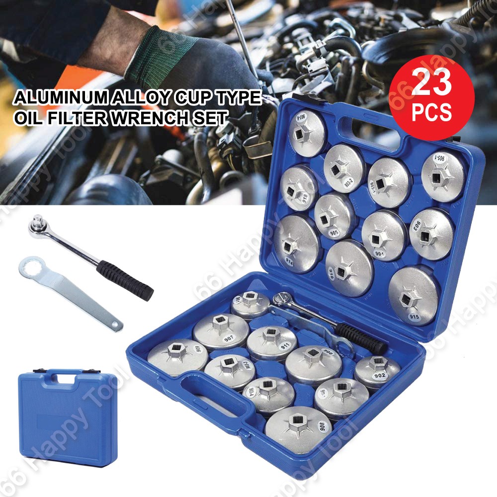 Sporthfish 66490 Oil Filter Cutter With 3 Blades – Adjustable Cut Range 1-3/4” To 5-3/4”, Aluminum Tool, Red