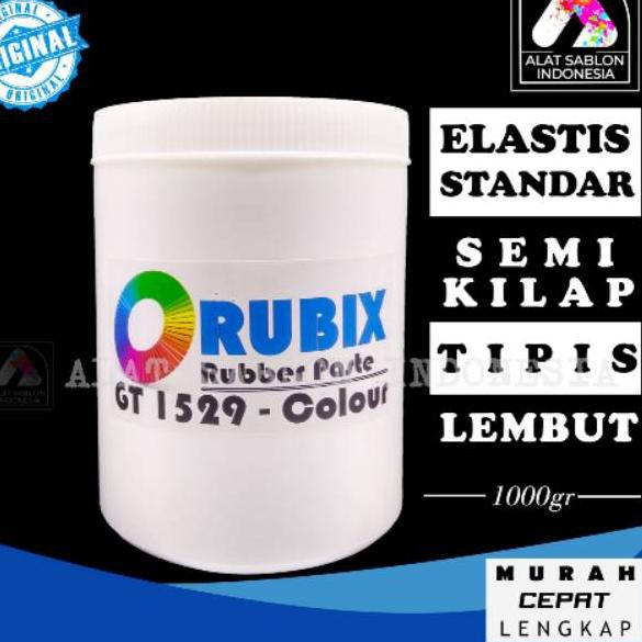 Coolest Ink Screen Printing RUBBER SEMI Glosy GT 1529 RUBIX Color 1KG
