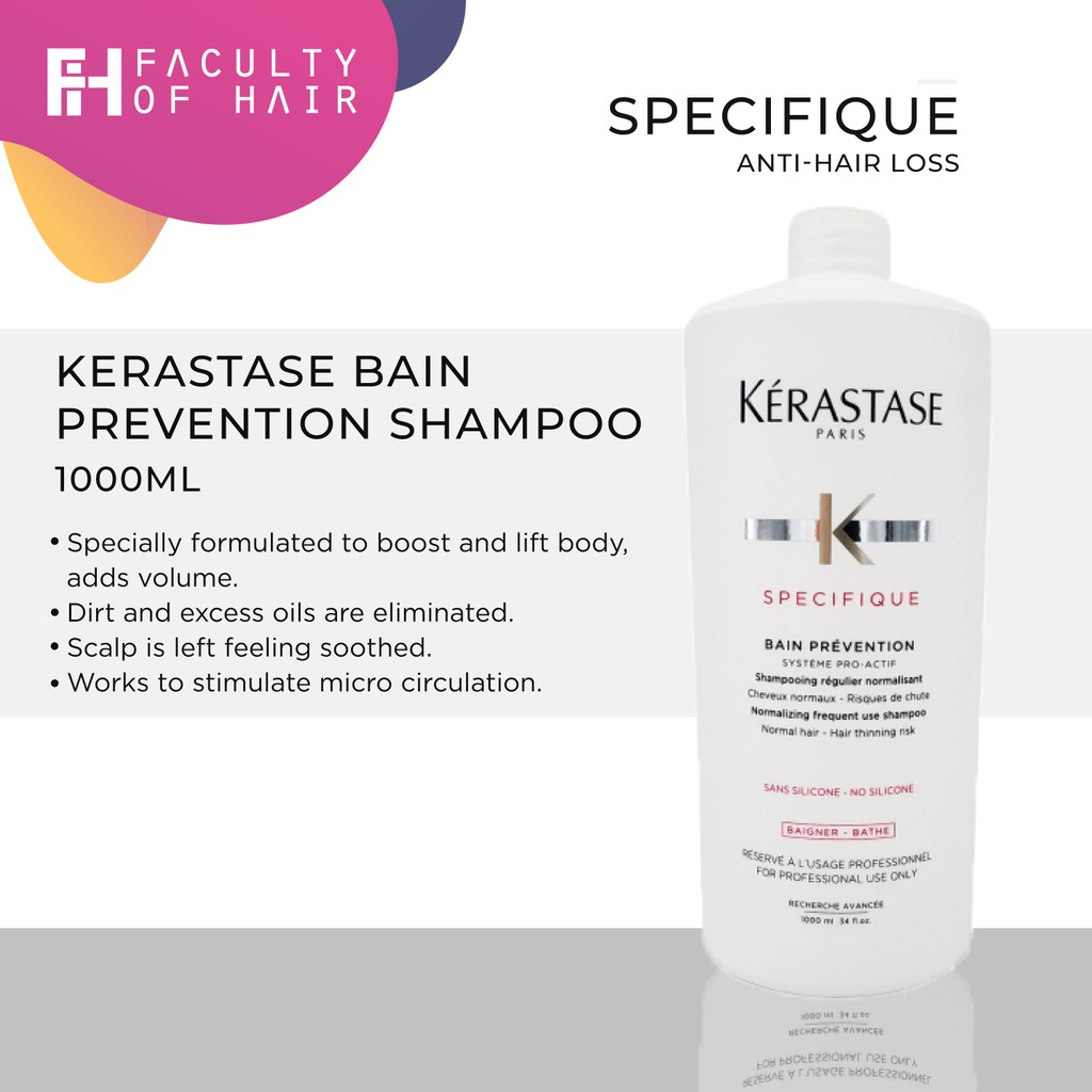 Kerastase Bain Prevention Shampoo (1000ml) Shopee Malaysia