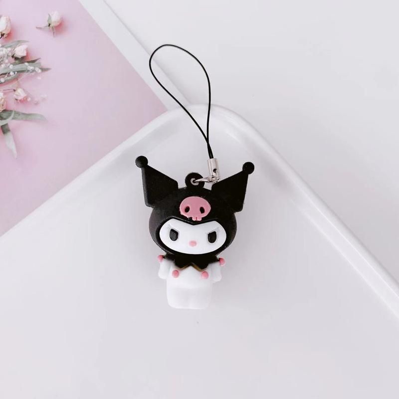 Kawaii Cute Cartoon(Melody/Kuromi/Cinnamoroll) Handphone Accessories ...