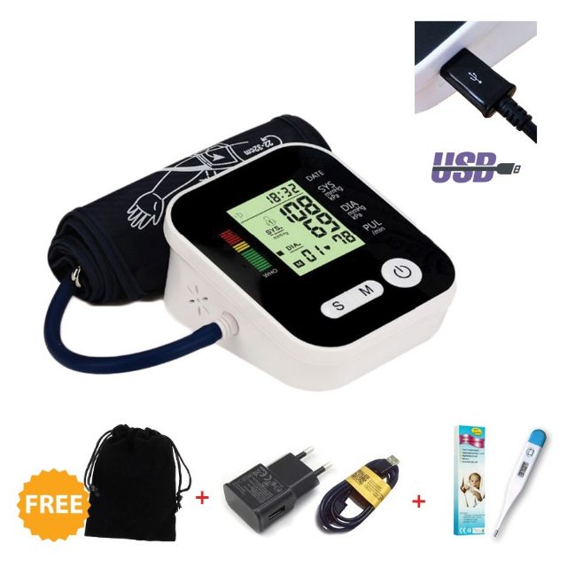 USB Arm Blood Pressure Heart Monitor Adapter 5 in 1 [FREE THERMO ...