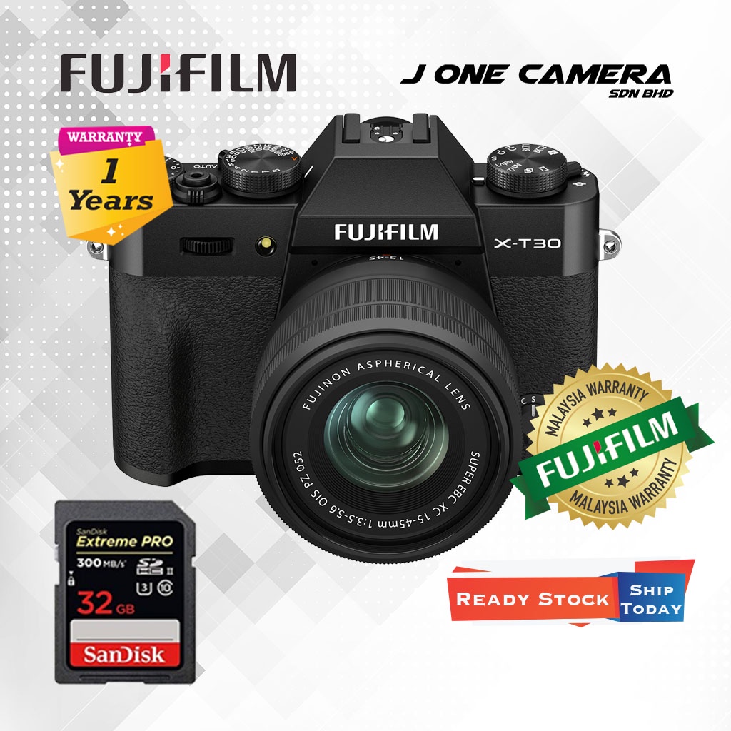 Fujifilm X-T30 Ii + XF 18-55mm (Authorised Fujifilm Seller) | Shopee ...