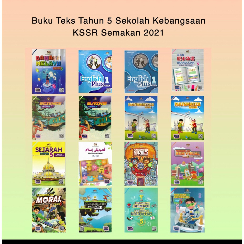 *(READY STOCK) BUKU TEKS TAHUN 5 KSSR* | Shopee Malaysia