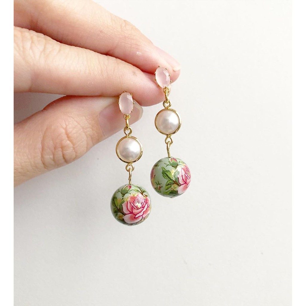 Peranakan earrings on sale