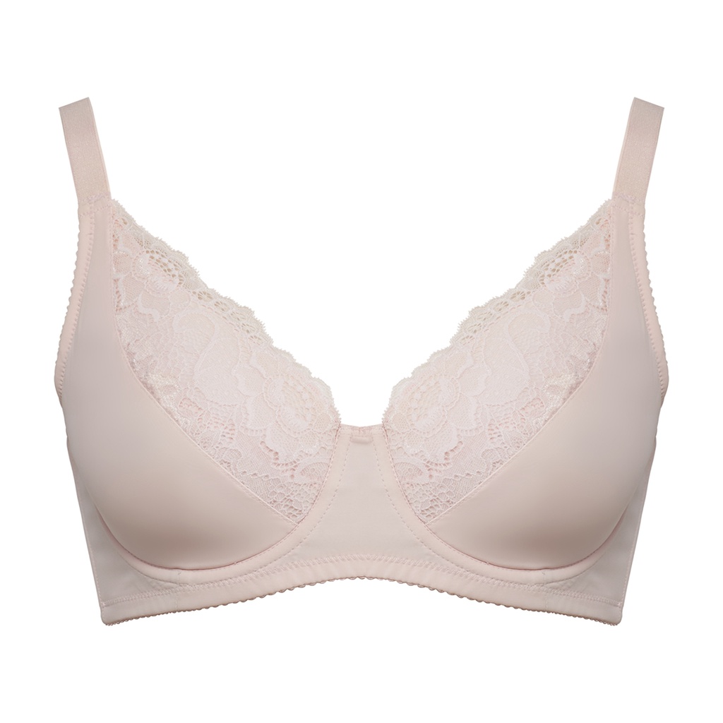 XIXILI DEBBIE CURVES LACE PANELED DEMI BRA | Shopee Malaysia