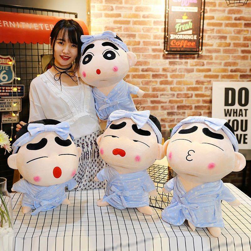 mainan6 / 5000翻译结果 Crayon Shin-chan doll plush toy rag doll pillow ...