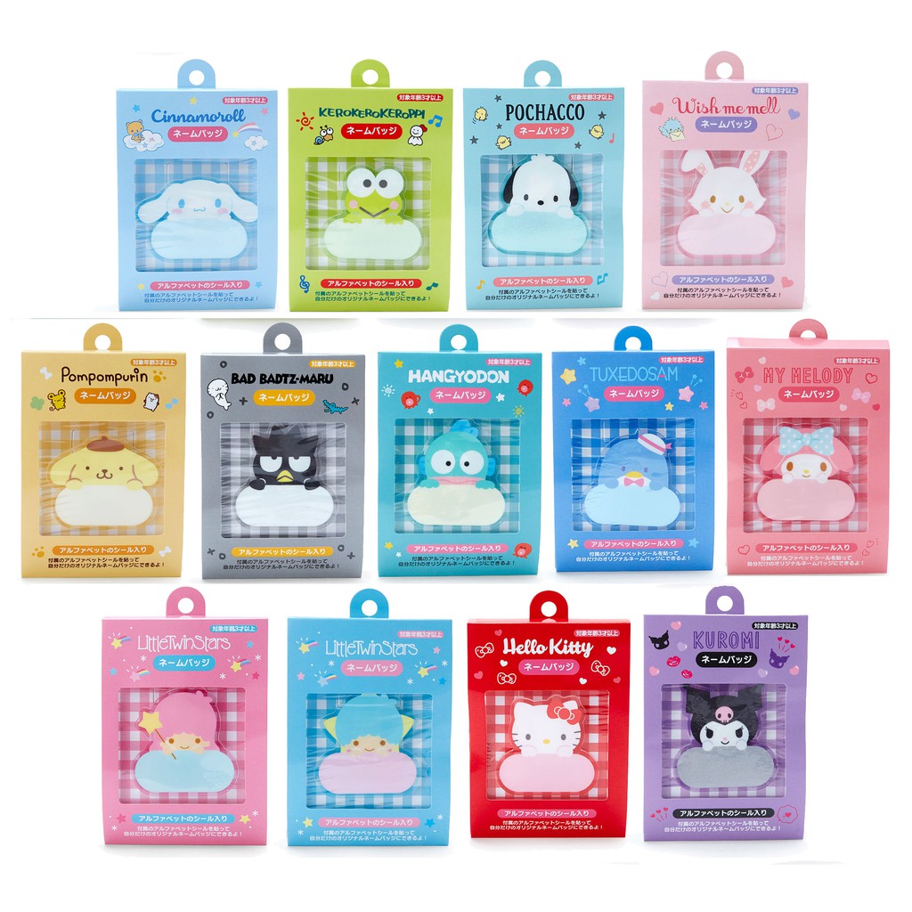 Sanrio Lapel Pins Spring Series Kawaii Kuromi My Melody Pochacco Enamel  Badges for Backpack Accessories Cartoon Brooches Gift