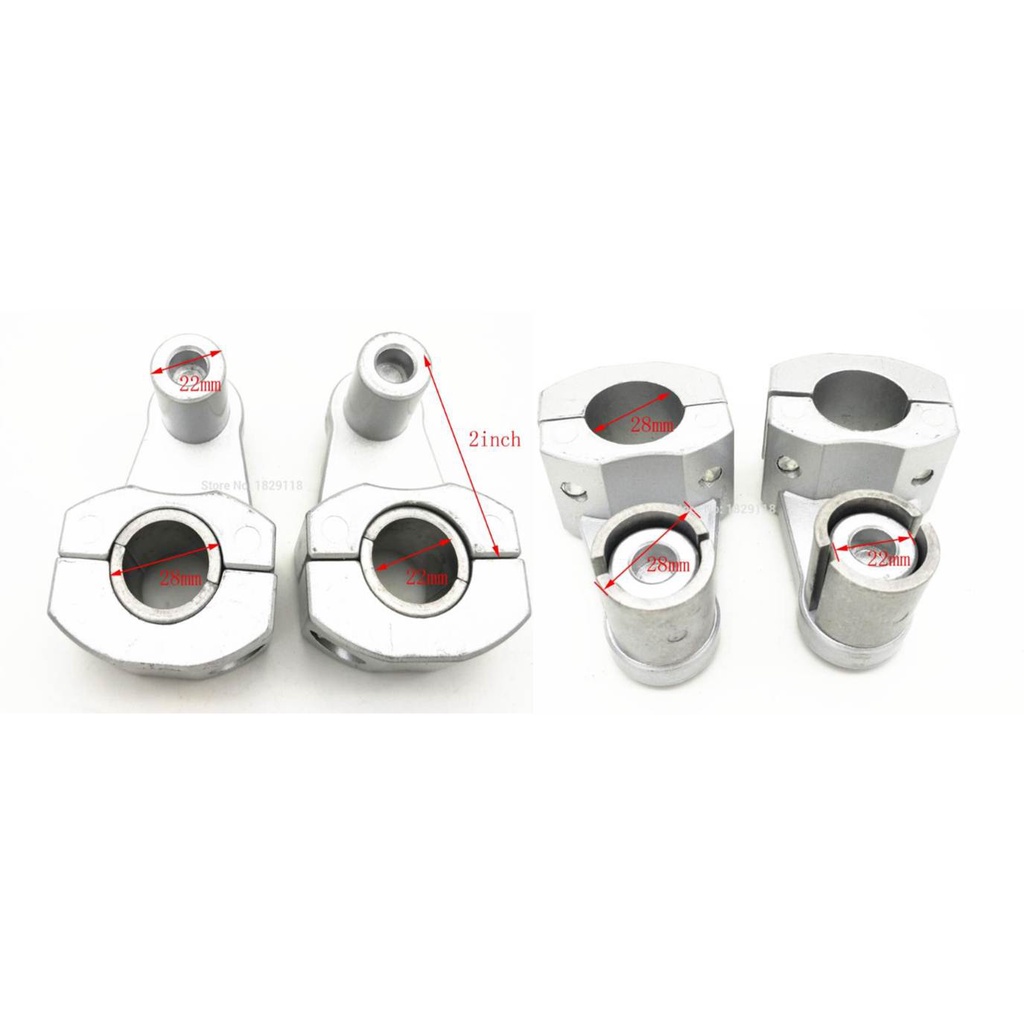 RISER UNIVERSAL FOR HANDLE BAR CB500X MAXSYM 400i DL650 V STROM ER6N ...