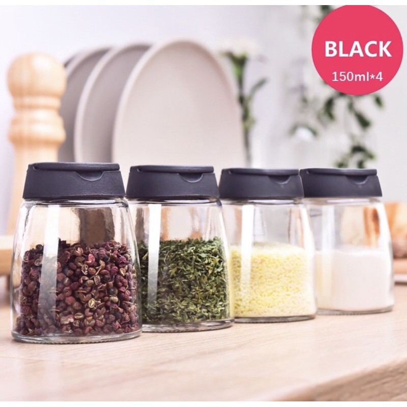 READYSTOCK MALAYSIA Ikea Spice Container Spice Bottle 4Pcs