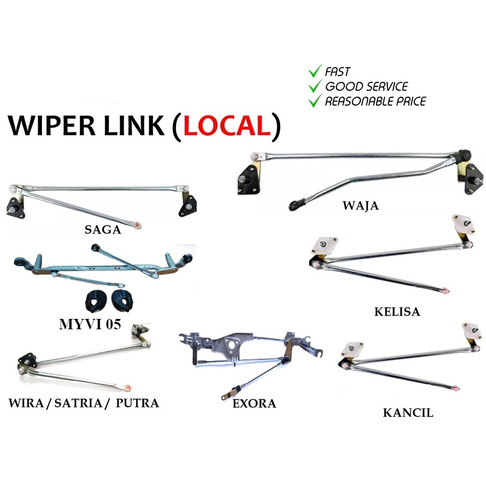 PROTON SAGA / SAGA BLM / WIRA / MYVI 05 / WAJA / GEN 2 / EXORA / KELISA