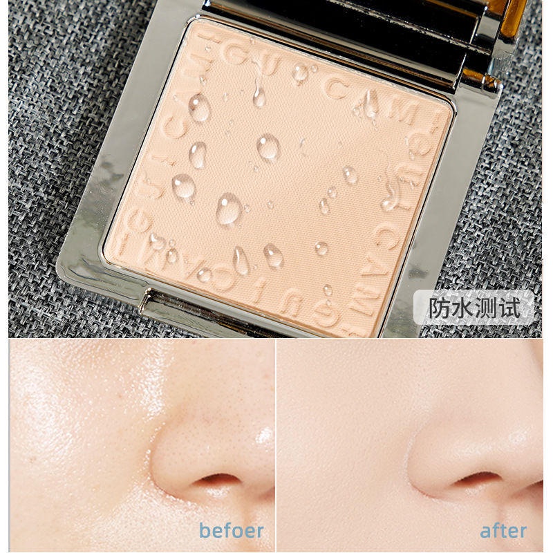 Compact Powder Matte Pressed Powder Natural Smooth Oil Control Fixed ...