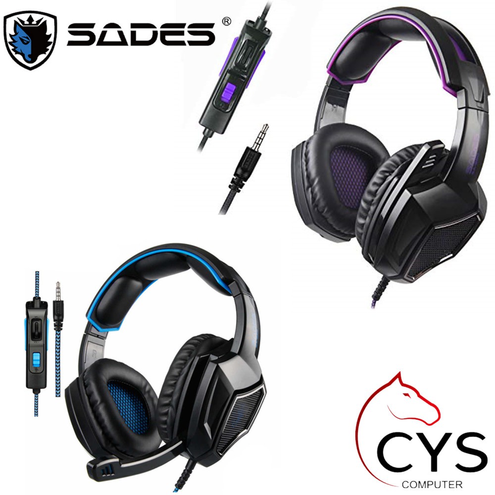 SADES SA 920 SA 920 PLUS GAMING HEADPHONE Shopee Malaysia