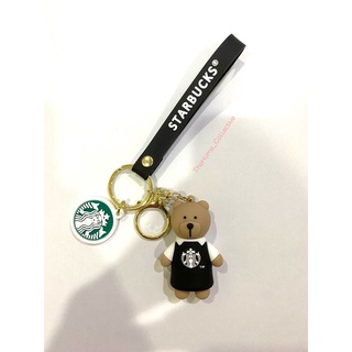 DHL Starbucks Resin Keychain Cute Cartoon Couple Simulated Coffee Cup Woven  Rope Bell Car Key Chain PRO232 From Promotionspace, $2.2