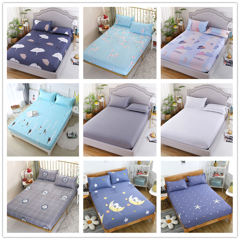 Super King Queen Single Size New Modern Fitted Bedsheet Cadar Tilam Sheets