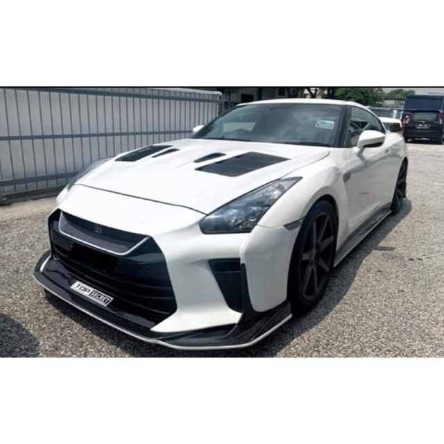 Nissan skyline gtr35 r35 gtr r 35 top secret bodykit body kit front ...