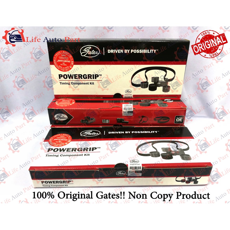 Original Gates Timing Kit Belt kit Naza Citra 2.0 cc Shopee Malaysia