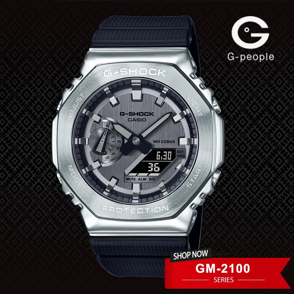 CASIO G-SHOCK GM-2100-1ADR / GM-2100-1A / GM-2100 WATCH 100