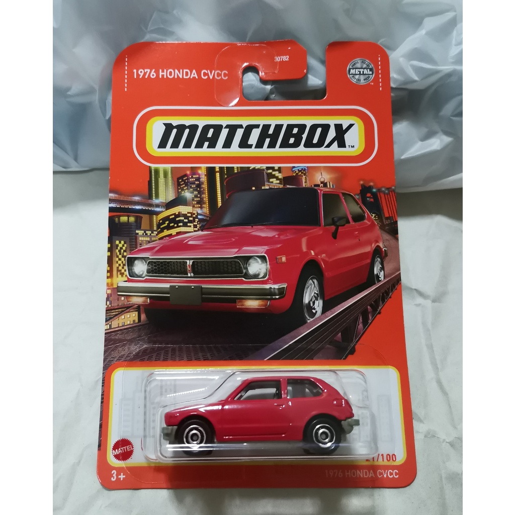 Matchbox 2022 1976 Honda Civic CVCC (red) | Shopee Malaysia