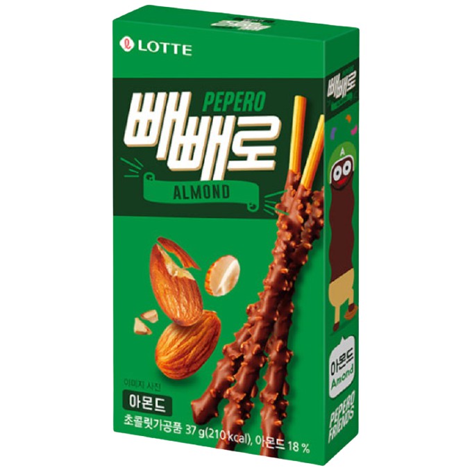 [lotte] Pepero Chocolate Stick 10 Flavor Original Choco Almond