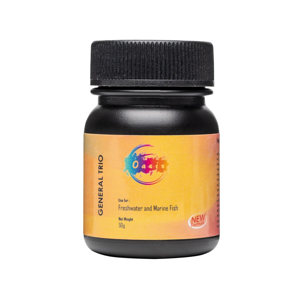 Oasis General Trio Fish Medication/Ubat Ikan/Fish Medicine [50g/200g ...