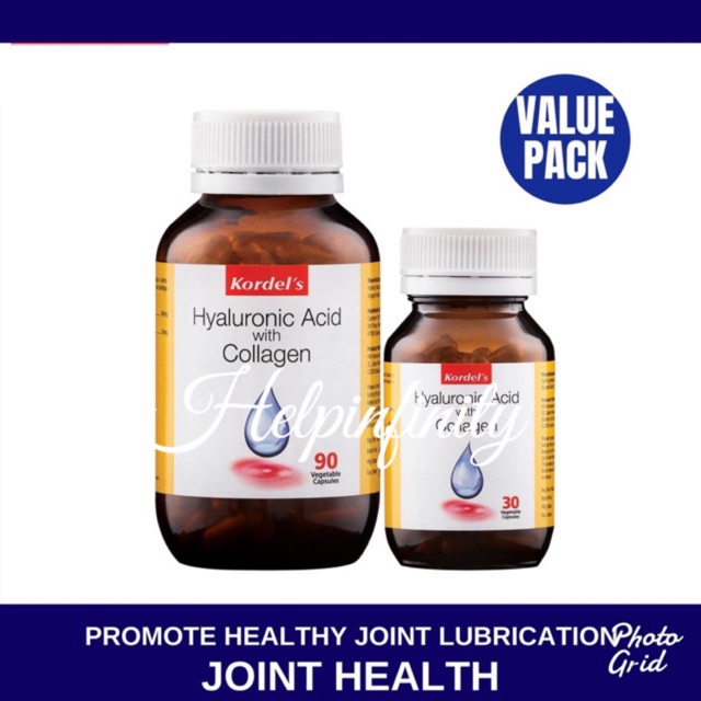 Kordel's Hyaluronic Acid with Collagen To Relief Joint pain & Improve